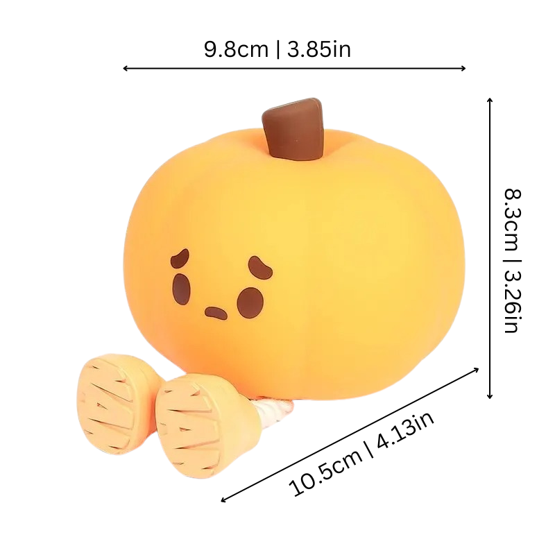 GlowBuddy - Luce notturna a forma di zucca per bambini