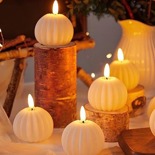 GlowFlicker - Candele LED con effetto luce intermittente