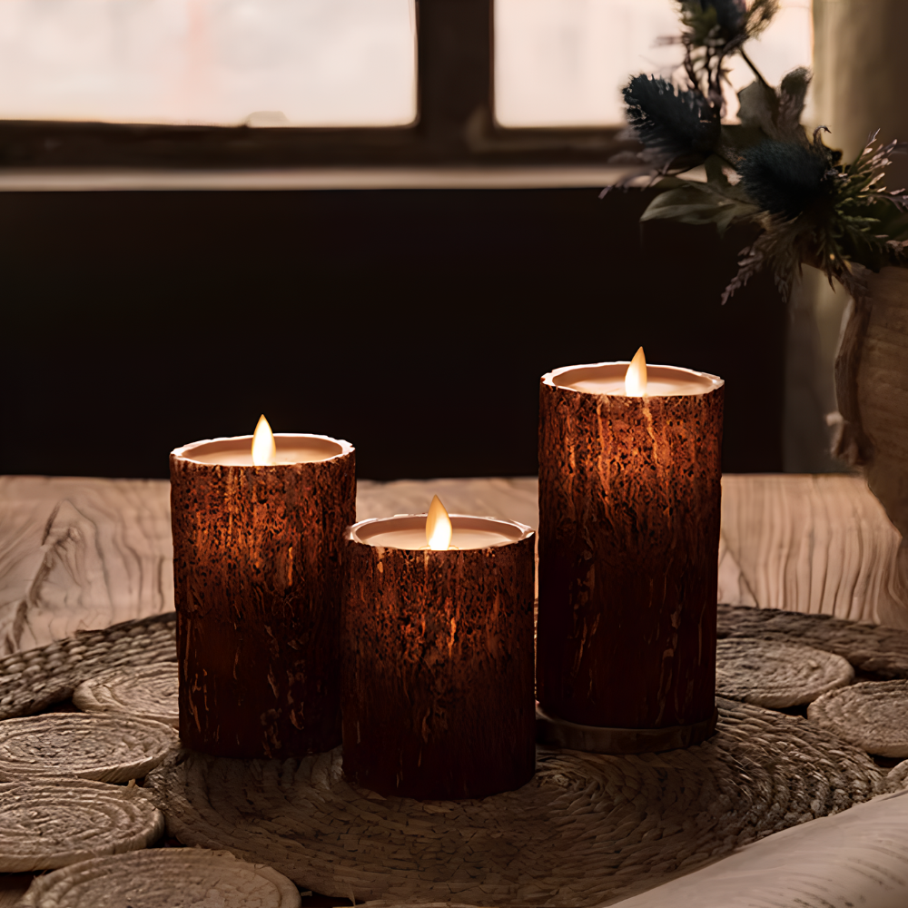 GlowFlicker - Candele LED con effetto luce intermittente