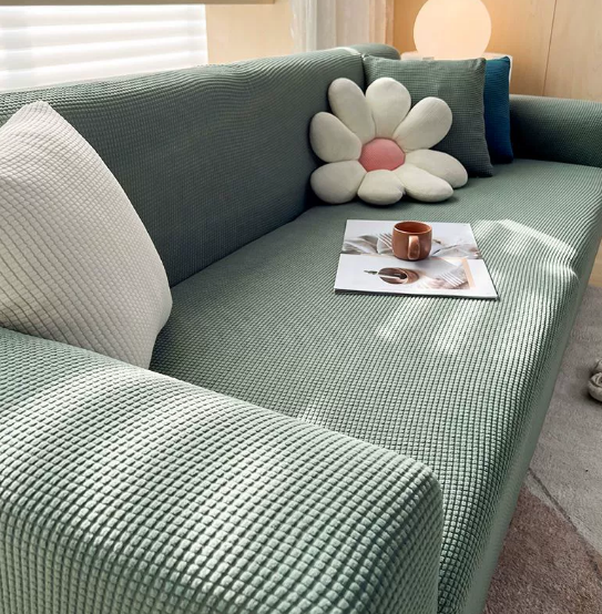CouchWrap Sofa Cover – Soft Jacquard Protection for Stylish, Worry-Free Living