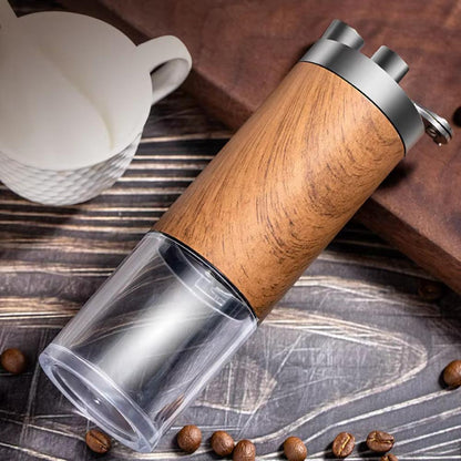GrindMate – Molinillo portátil de madera para café y especias