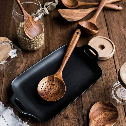  Teakcraft teak kitchen utensils set - durable & stylish for every kitchen-6