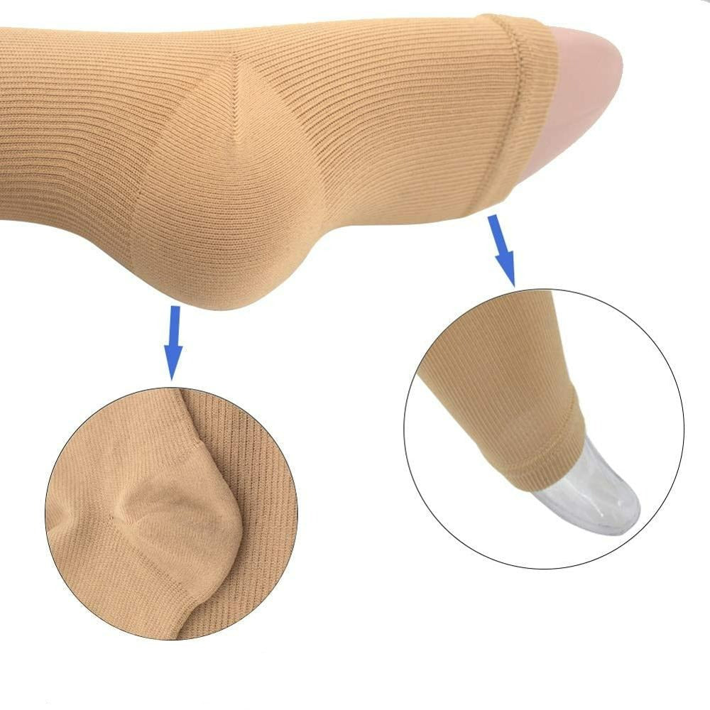  Supportease - support stockings with zipper for optimal comfort, breathable & elastic-5