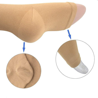  Supportease - support stockings with zipper for optimal comfort, breathable & elastic-5
