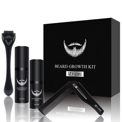  Bartboost beard growth set with micronal technology, beard oil and care products for healthy skin-6