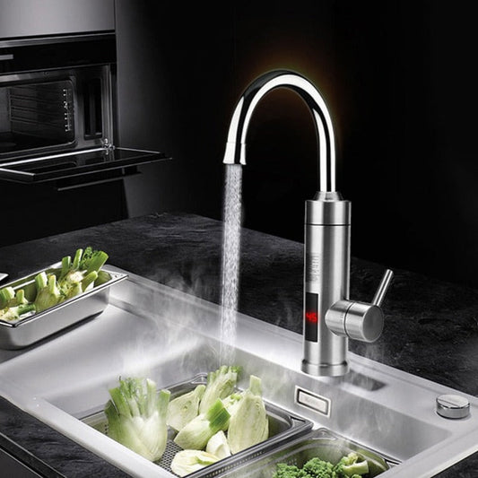 Heatflow Kitchen Tap- electrical kitchen fitting with direct hot and cold water at the push of a button 0