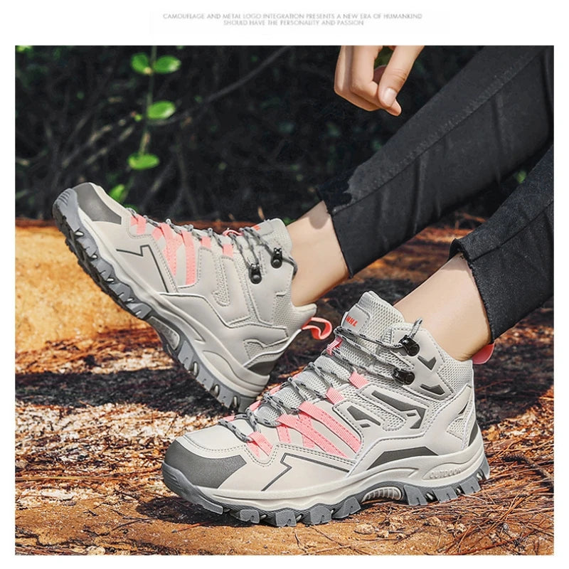 HikePro-slipproof & waterproof hiking shoes for outdoor adventures 2
