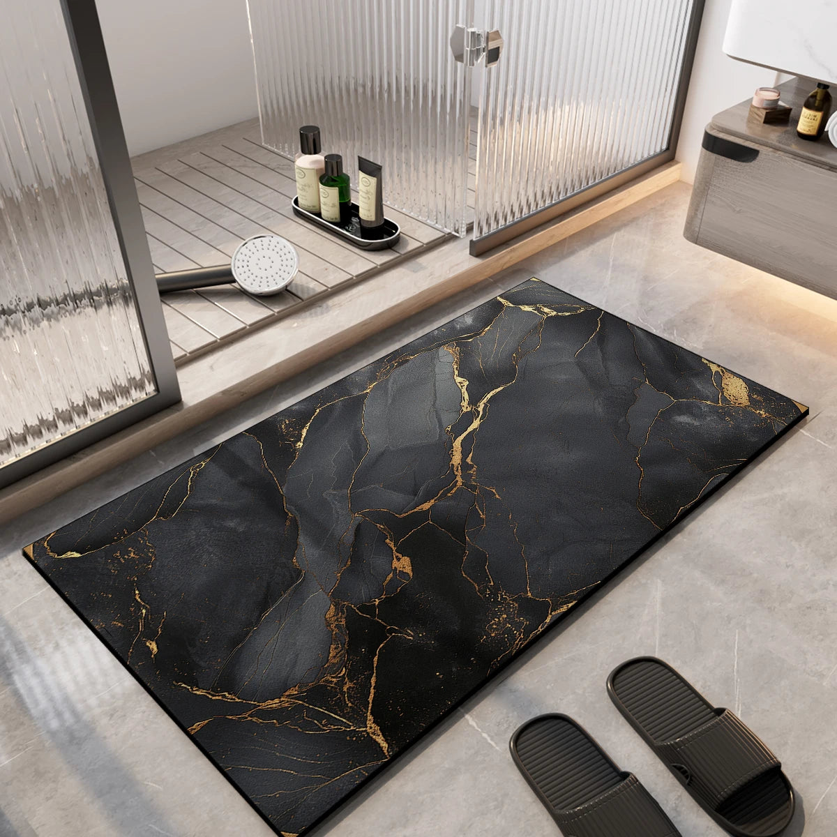 AbsorbaMat – Quick-Drying Non-Slip Bath Mat for Safe & Comfortable Steps