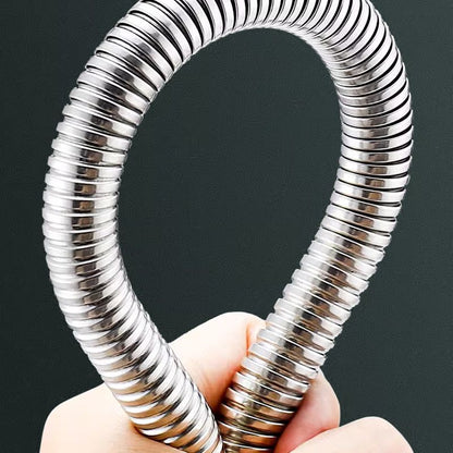 FlowLinx – Manguera de ducha flexible de acero inoxidable para una conexión fiable