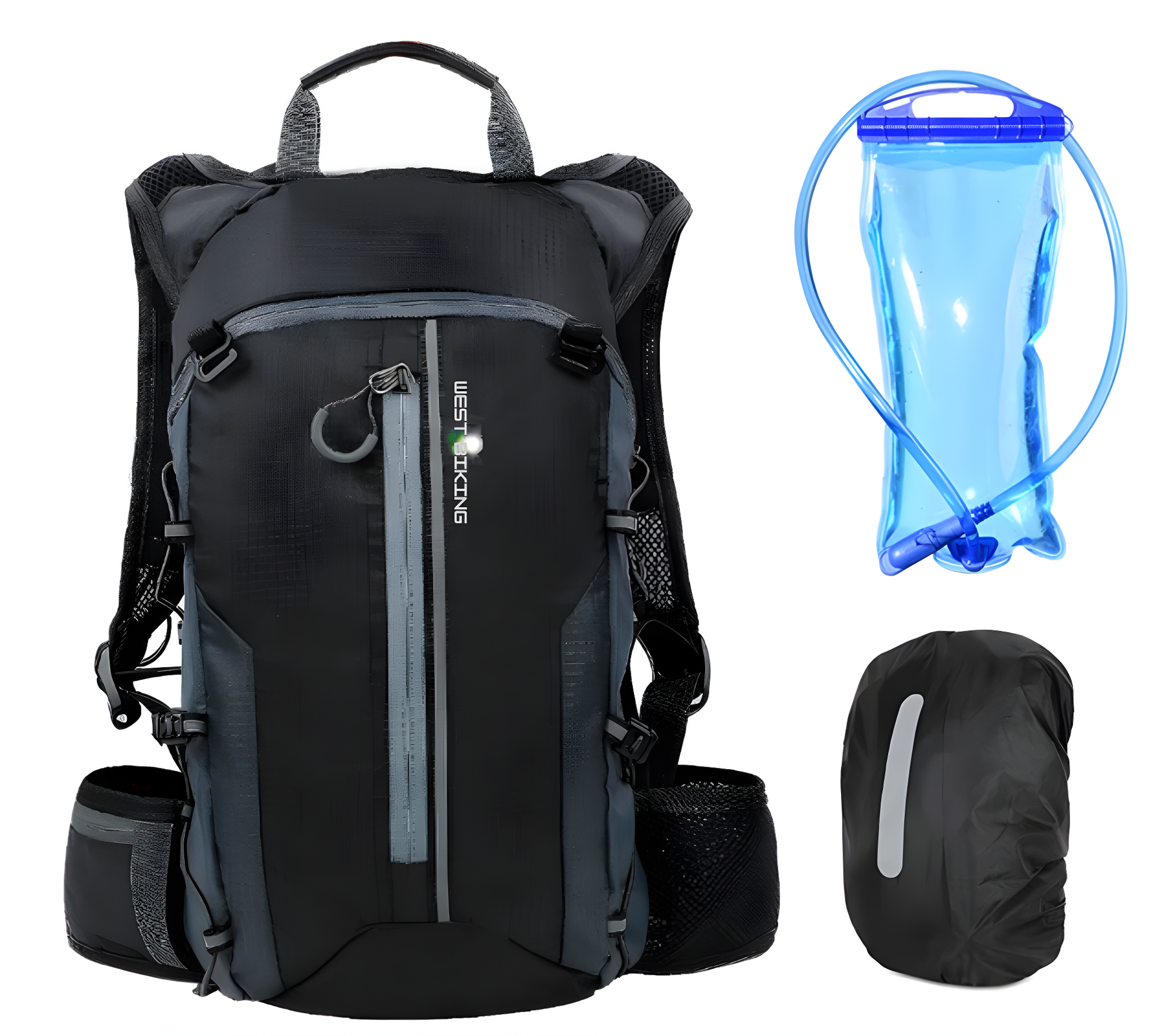 HydroRide - 10L Waterproof Hydration Backpack for Hiking, Cycling & Climbing 0
