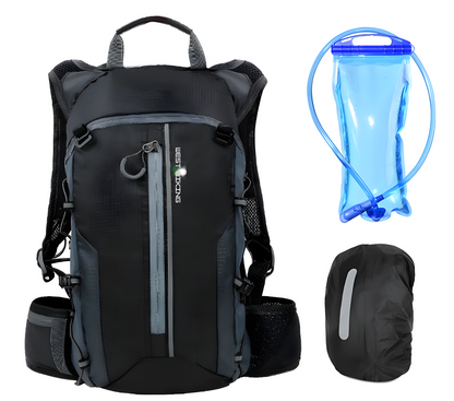 HydroRide - 10L Waterproof Hydration Backpack for Hiking, Cycling & Climbing 0