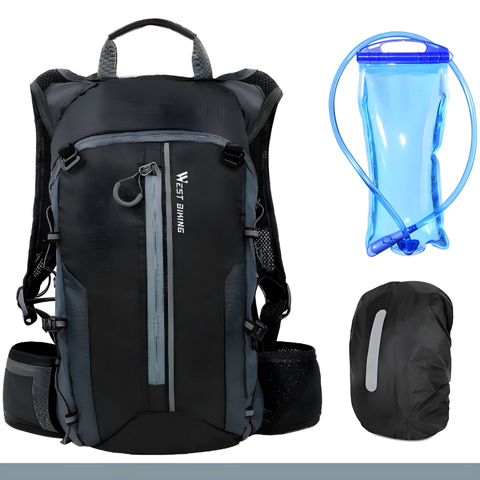 HydroRide - 10L Waterproof Hydration Backpack for Hiking, Cycling & Climbing 1