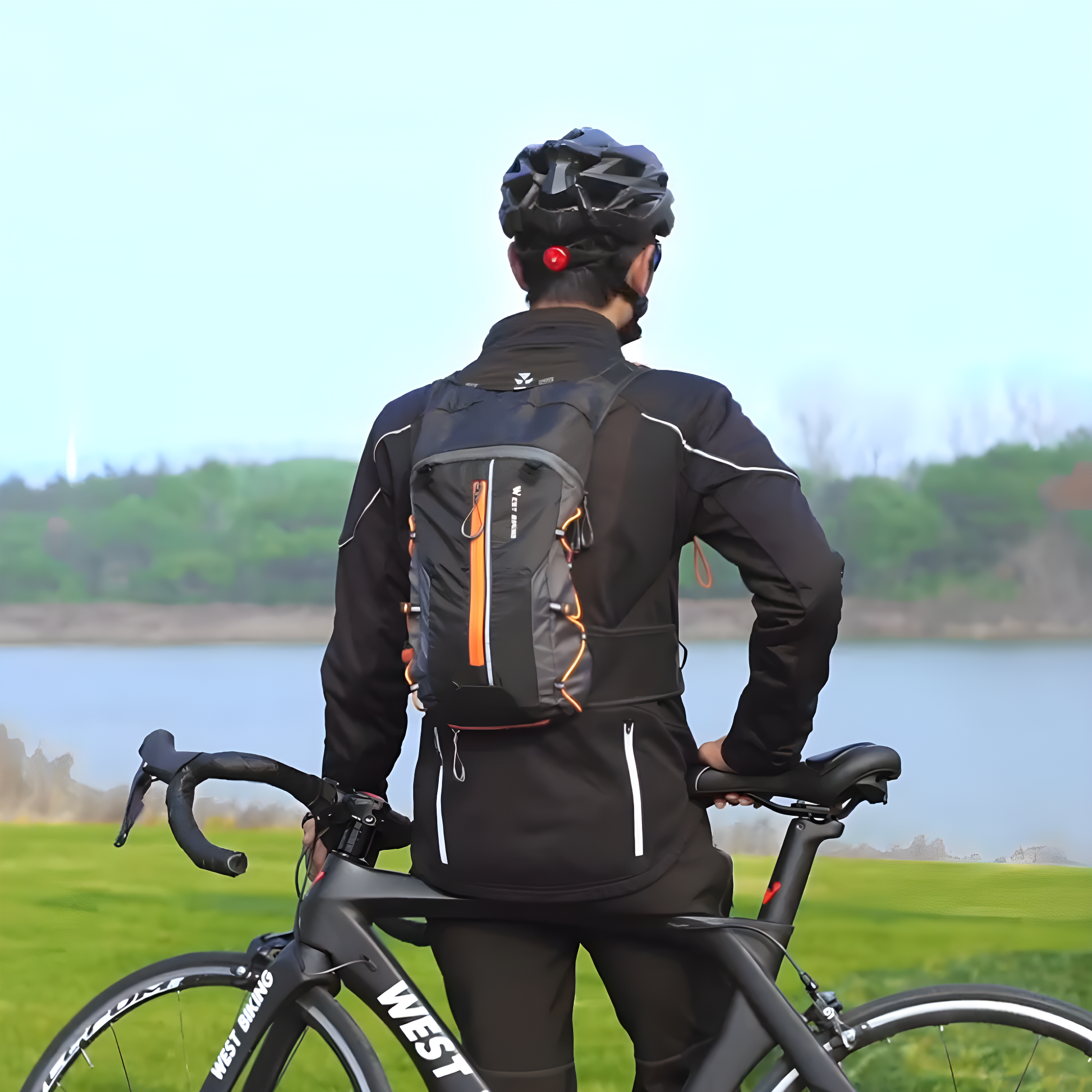 HydroRide - 10L Waterproof Hydration Backpack for Hiking, Cycling & Climbing 3