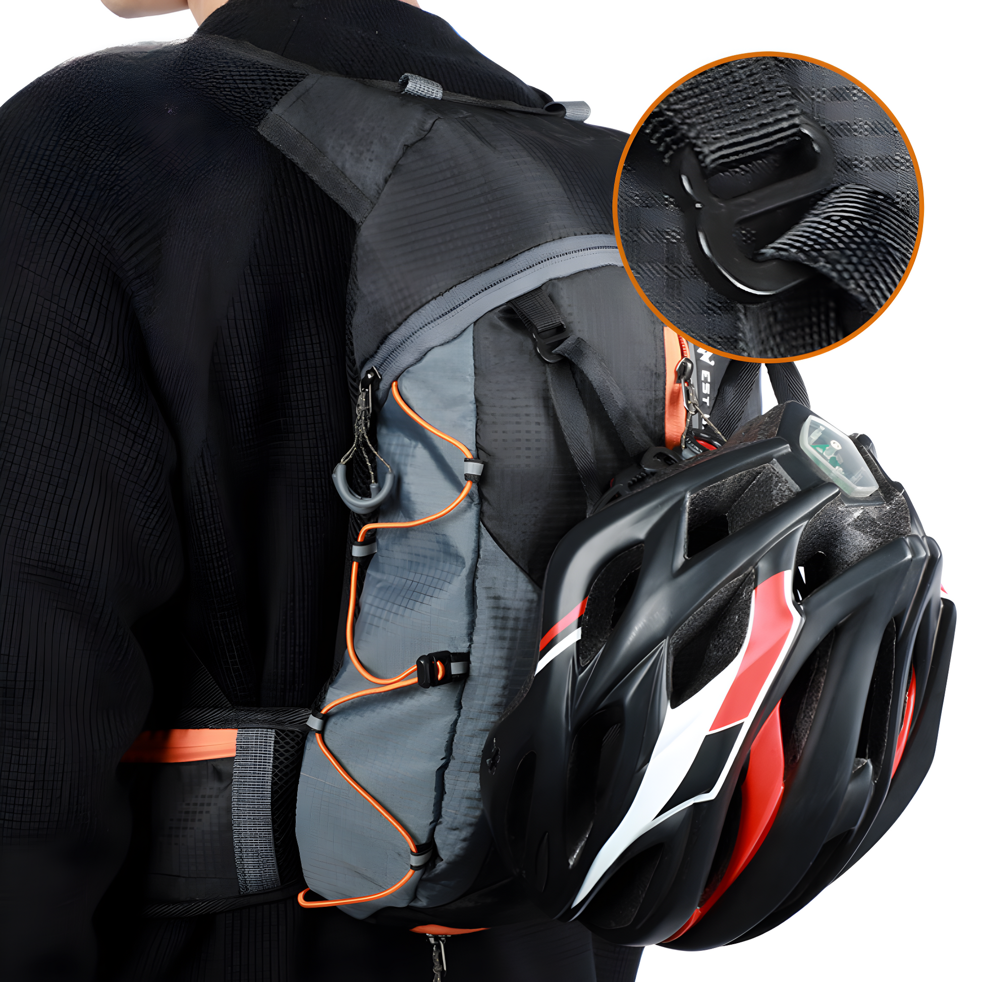 HydroRide - 10L Waterproof Hydration Backpack for Hiking, Cycling & Climbing 4