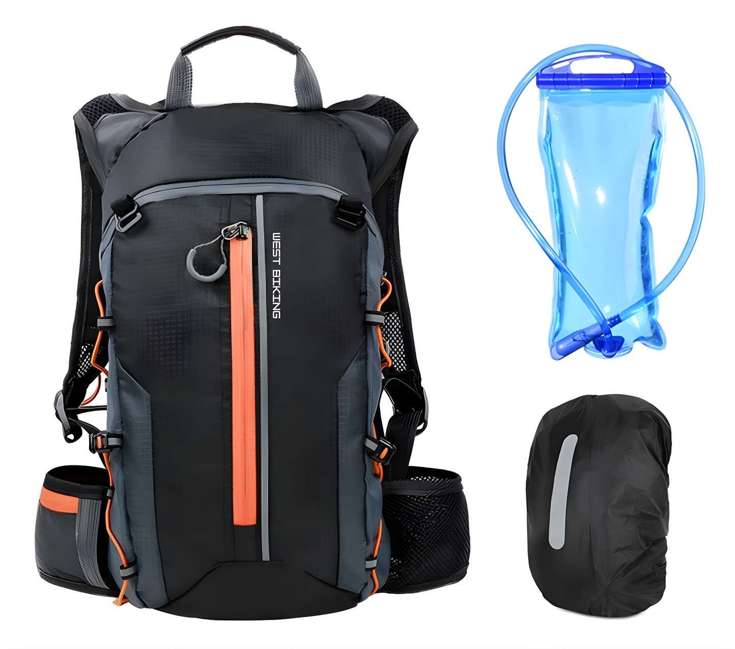 HydroRide - 10L Waterproof Hydration Backpack for Hiking, Cycling & Climbing 9