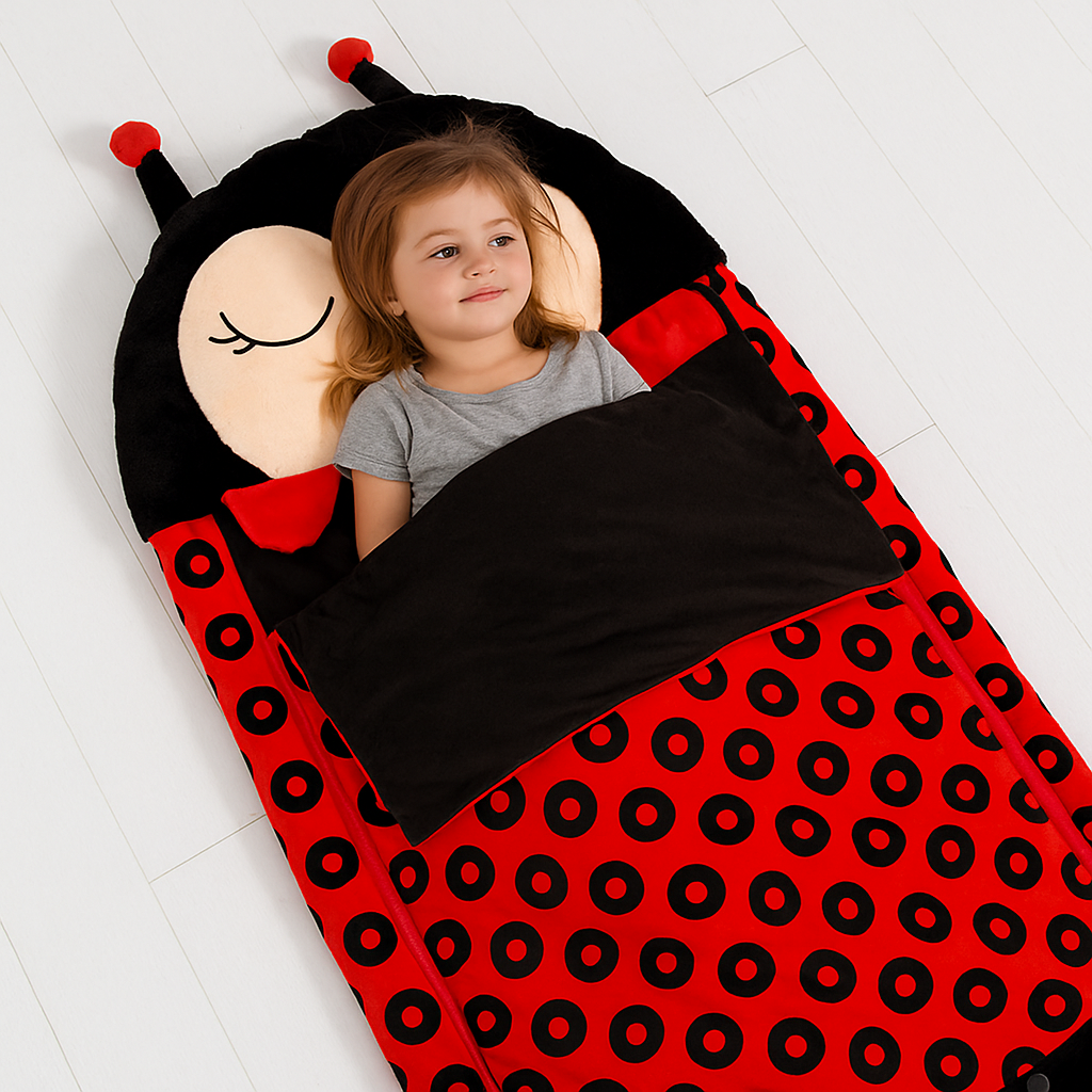 SnuggleBuddy – Juguete abrazable y saco de dormir en uno para niños