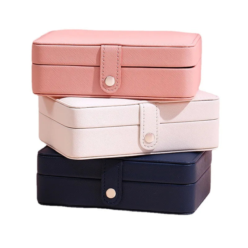 JewelCase – Scatola in pelle per gioielli per anelli e orecchini