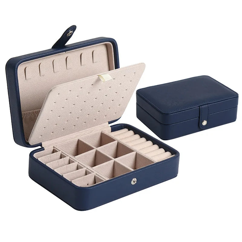 JewelCase – Scatola in pelle per gioielli per anelli e orecchini
