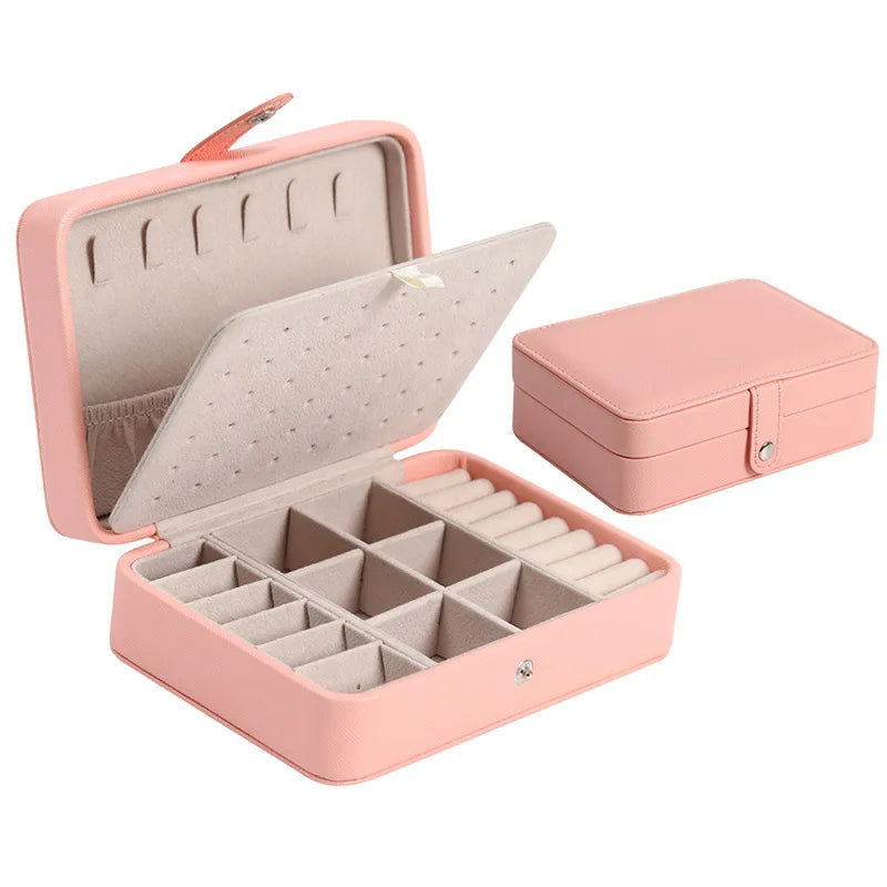 JewelCase – Scatola in pelle per gioielli per anelli e orecchini
