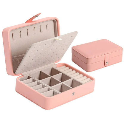 JewelCase – Scatola in pelle per gioielli per anelli e orecchini