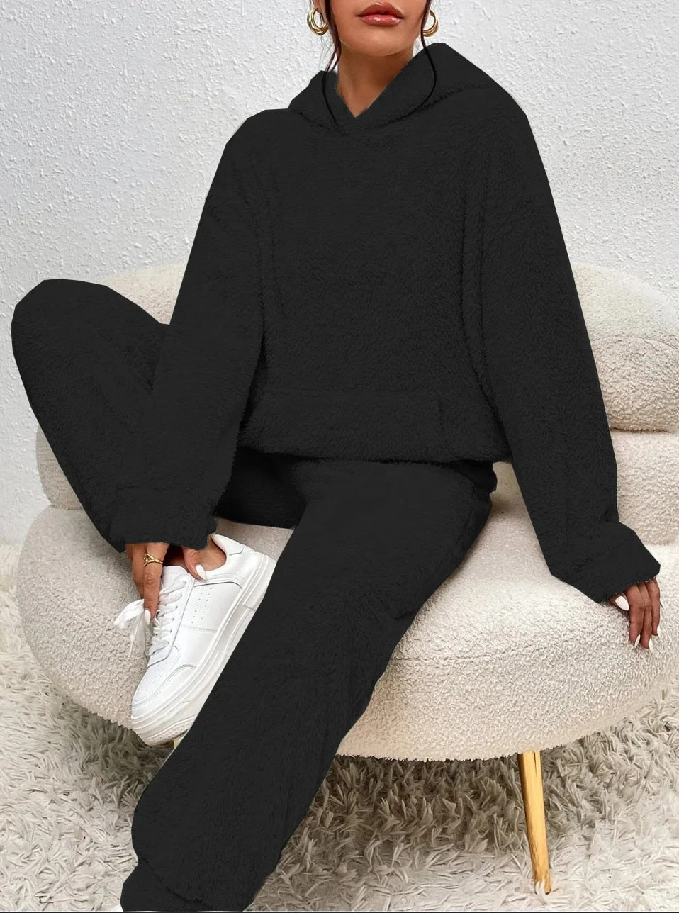 LANA TEDDY SET - Un loungewear ultra-confortevole per le accoglienti giornate invernali