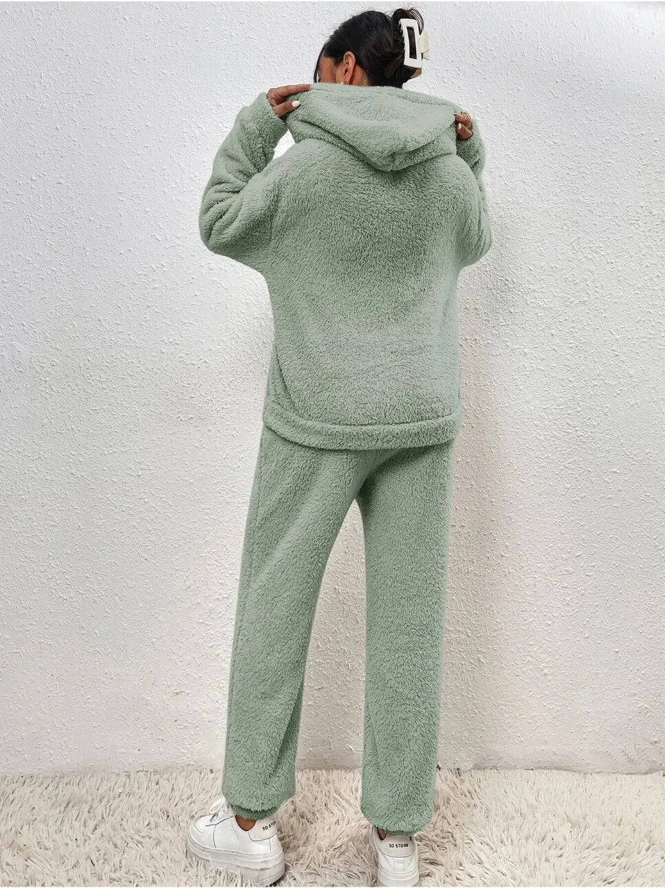 LANA TEDDY SET - Un loungewear ultra-confortevole per le accoglienti giornate invernali