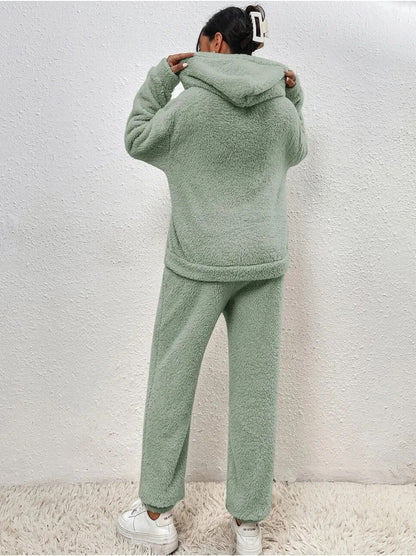 LANA TEDDY SET - Un loungewear ultra-confortevole per le accoglienti giornate invernali