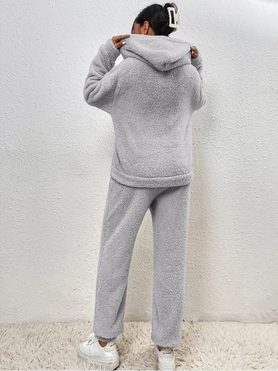 LANA TEDDY SET - Un loungewear ultra-confortevole per le accoglienti giornate invernali