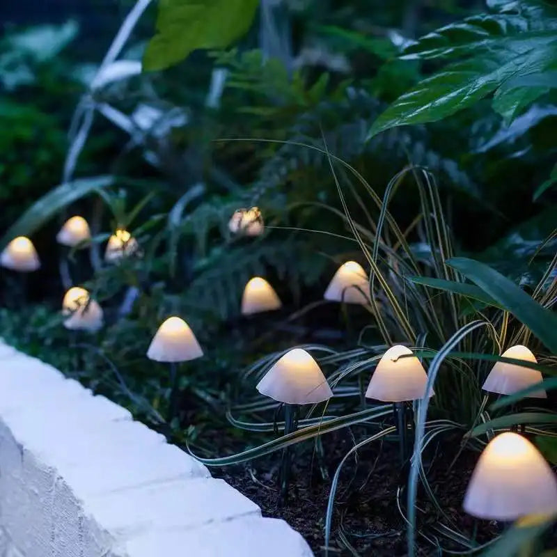 MUSHROOM GLOW – Solar LED Garden Lights for a Magical Outdoor Atmosphere