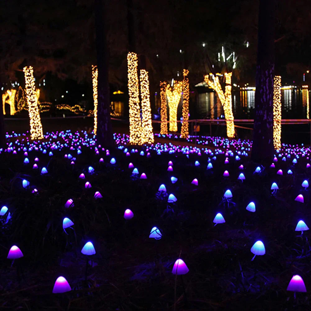 MUSHROOM GLOW – Solar LED Garden Lights for a Magical Outdoor Atmosphere