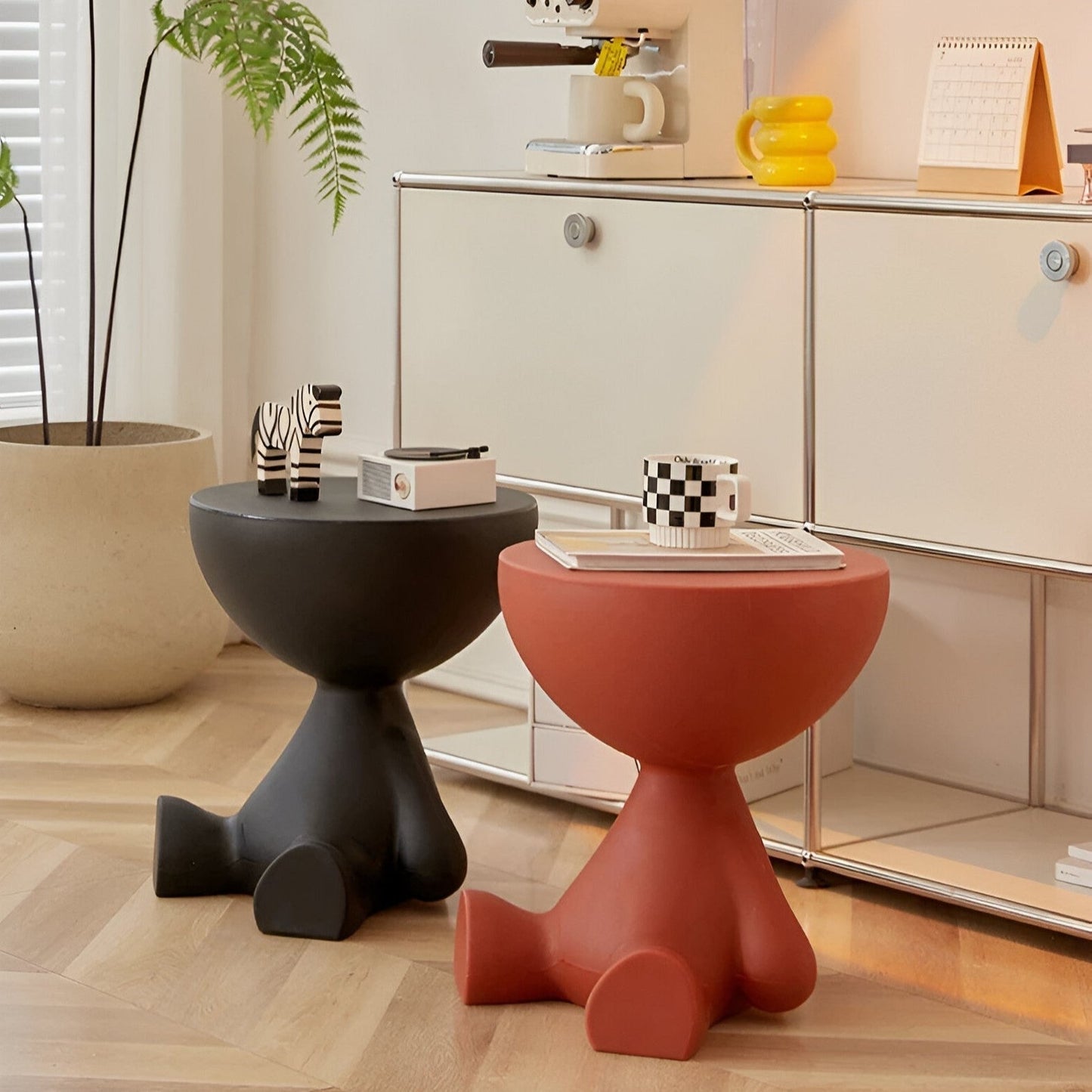 TAVOLO LUXROUND - Elegante tavolo da salotto rotondo per un soggiorno di stile