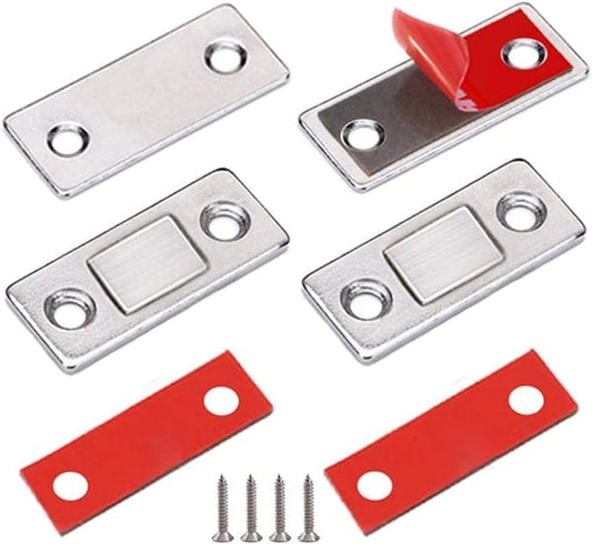 Latchut - magnetic door catcher for quiet closure without drilling 3