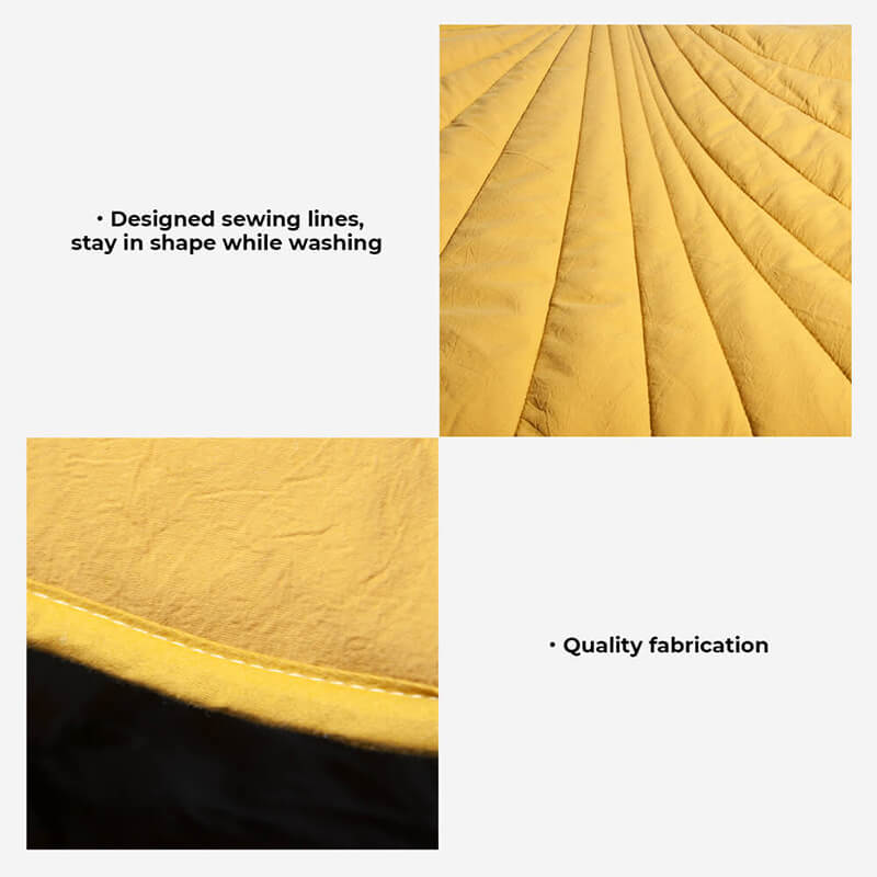 Leaf-shaped dog blanket for large dogs-machine washable, versatile and stylish, cotton polyester, 107-130 cm 4