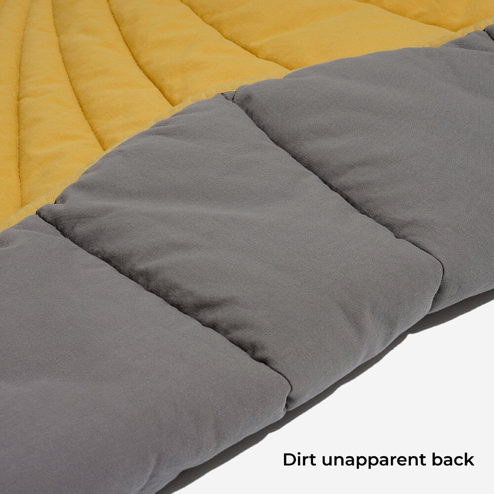 Leaf-shaped dog blanket for large dogs-machine washable, versatile and stylish, cotton polyester, 107-130 cm 5