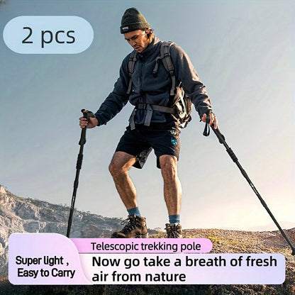 HIKEMASTER PRO – Lightweight Adjustable Trekking Poles for Outdoor Adventures