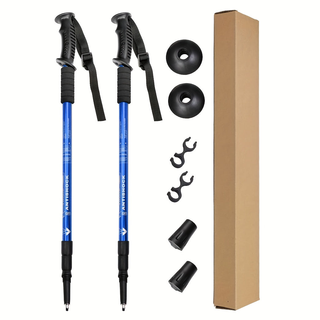 HIKEMASTER PRO – Lightweight Adjustable Trekking Poles for Outdoor Adventures