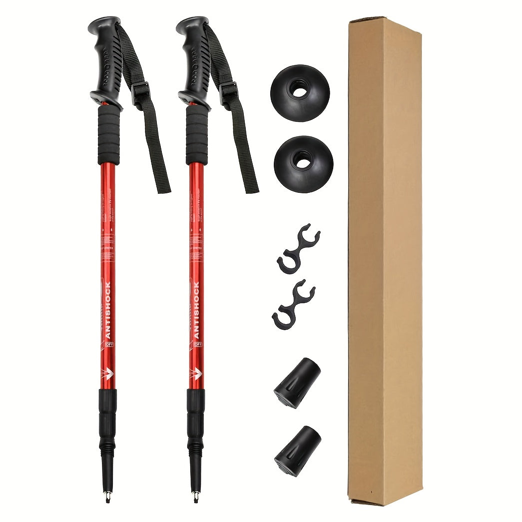 HIKEMASTER PRO – Lightweight Adjustable Trekking Poles for Outdoor Adventures