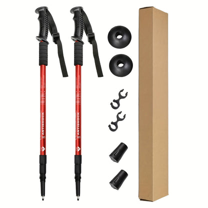 HIKEMASTER PRO – Lightweight Adjustable Trekking Poles for Outdoor Adventures