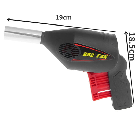 FIREFLOW – Portable BBQ Air Blower Fan for Outdoor Cooking