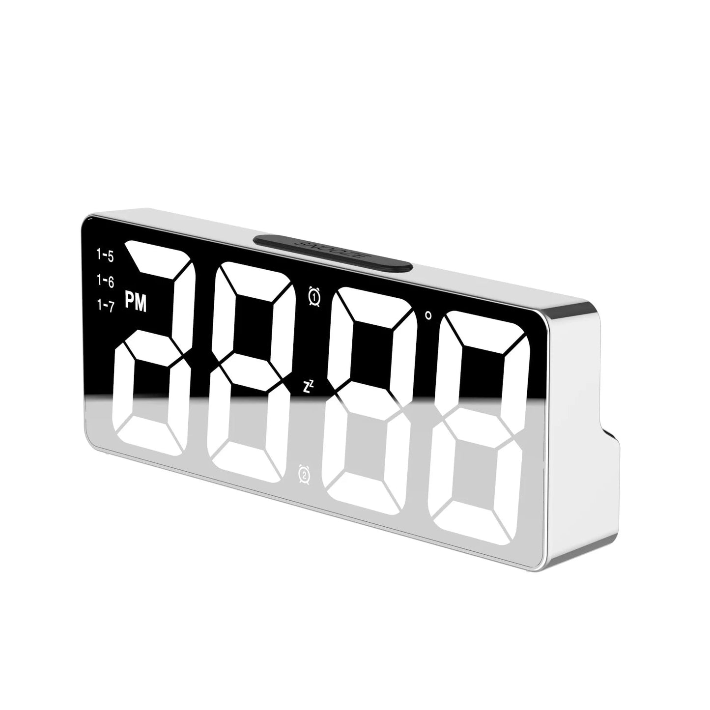 LumiTime – Sveglia Digitale LED con Display della Temperatura