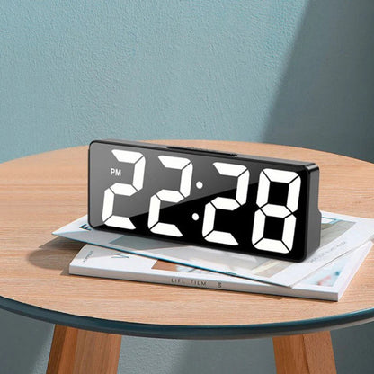 LumiTime – Sveglia Digitale LED con Display della Temperatura