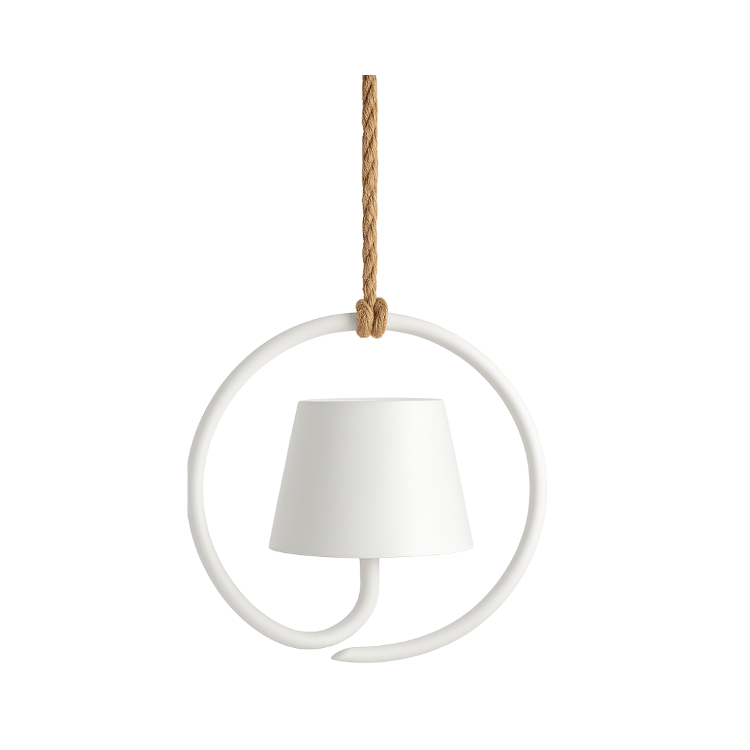 Lumipend- rechargeable LED pendant lamp for indoor and outdoor areas 4