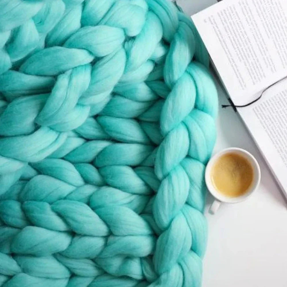 LuxeWool – DIY Chunky XL Wool Yarn for Knitting & Crafts