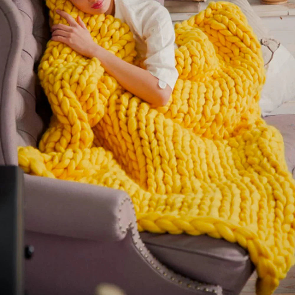 LuxeWool – DIY Chunky XL Wool Yarn for Knitting & Crafts