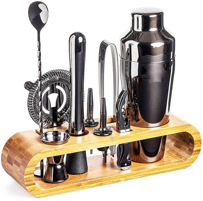 Luxmix barset-10-part cocktail set made of stainless steel for stylish drinks 9