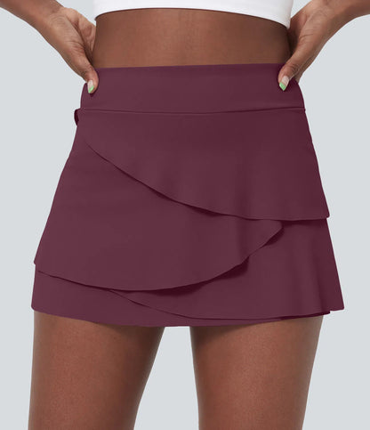 Gonna da golf MARIPOSA - Look femminile a strati con pantaloncini incorporati