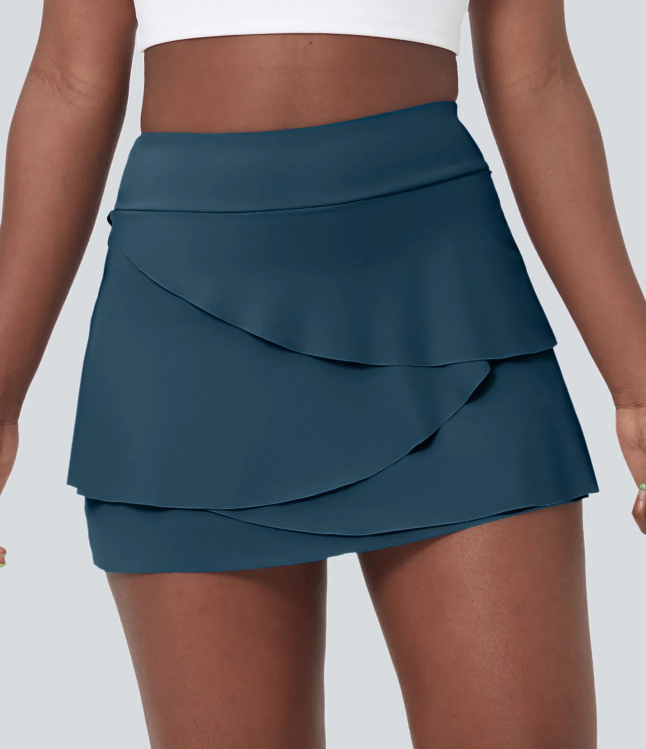 Gonna da golf MARIPOSA - Look femminile a strati con pantaloncini incorporati