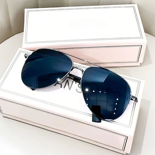 AEROVIEW SHADES – Gradient Pilot Sunglasses with UV400 Protection for Men