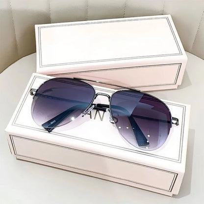 AEROVIEW SHADES – Gradient Pilot Sunglasses with UV400 Protection for Men