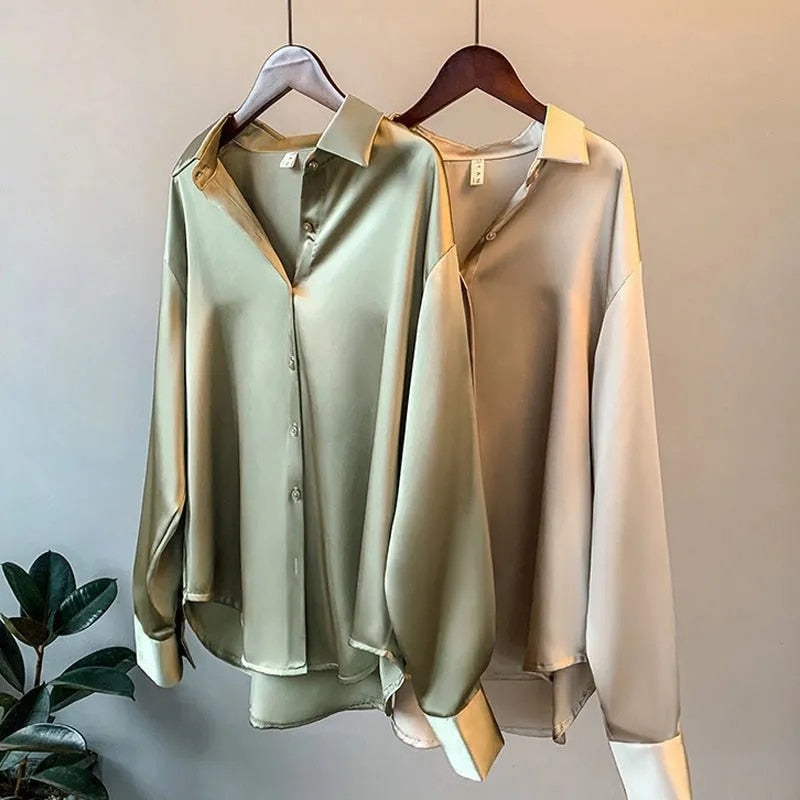 MYRA BLOUSE – Elegant Silk Blouse for Women in a Luxurious Design